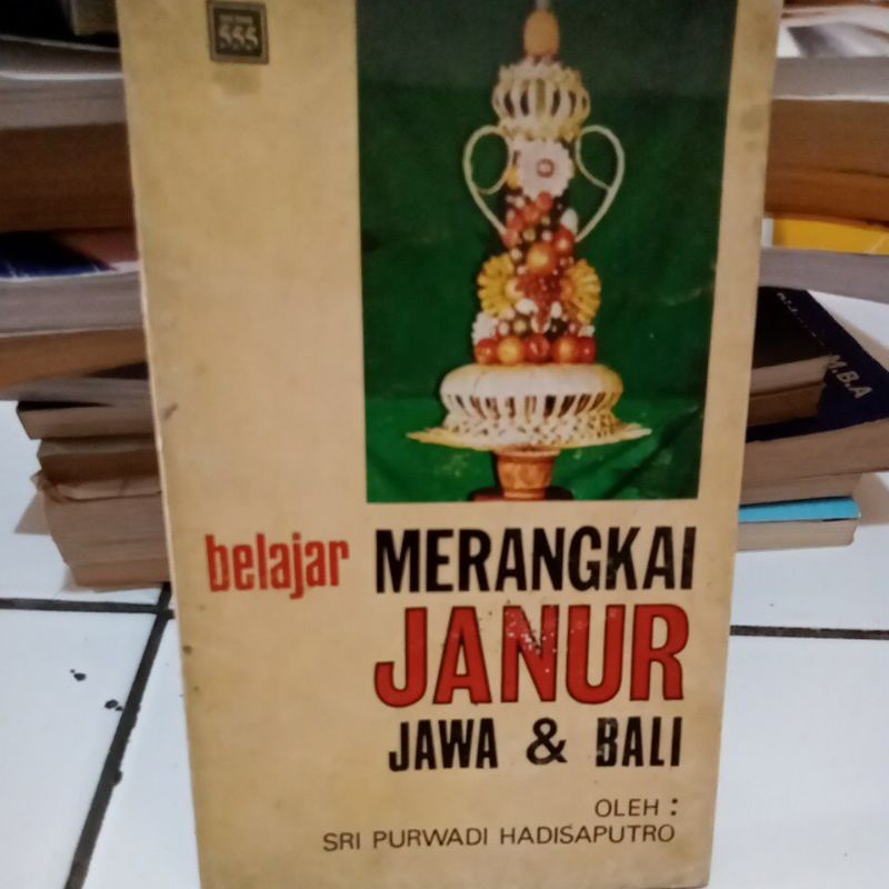 belajar merangkai janur Jawa dan bali