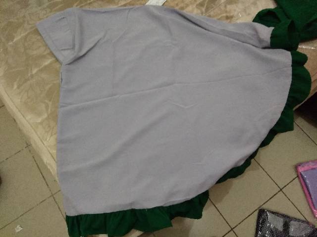 GAMIS SYARI ANNAJAH CAPUCCINO 900GR 110 140 ALLSIZE GAMIS SYARI BUSUI CADAR CREPE HQ POLOS MURAH I.