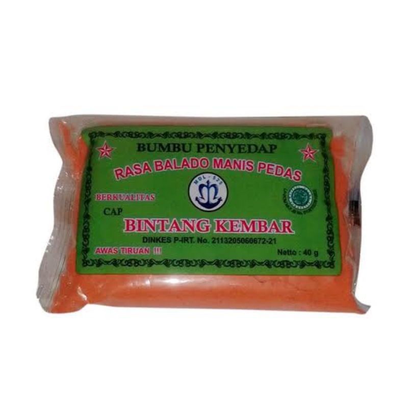 

Bumbu Bintang Kembar Balado 40g