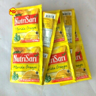 

Nutrisari Florida Orange Renceng isi 10 Sachet