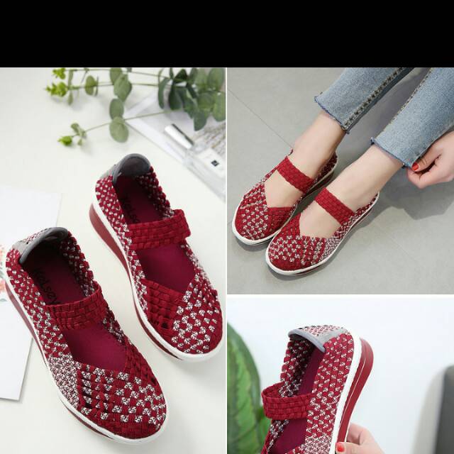 Sepatu KELSEY 818 Original
Yg sudah pernah pakai sepatu Kelsey Anyaman