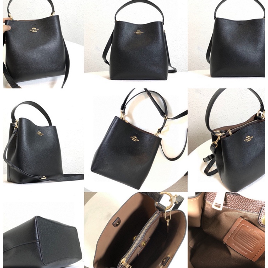 (grab) 91512 91122 5787 236 coach 27cm size Multifunctional Town Bucket Bag Turnlock Shoulder Bag