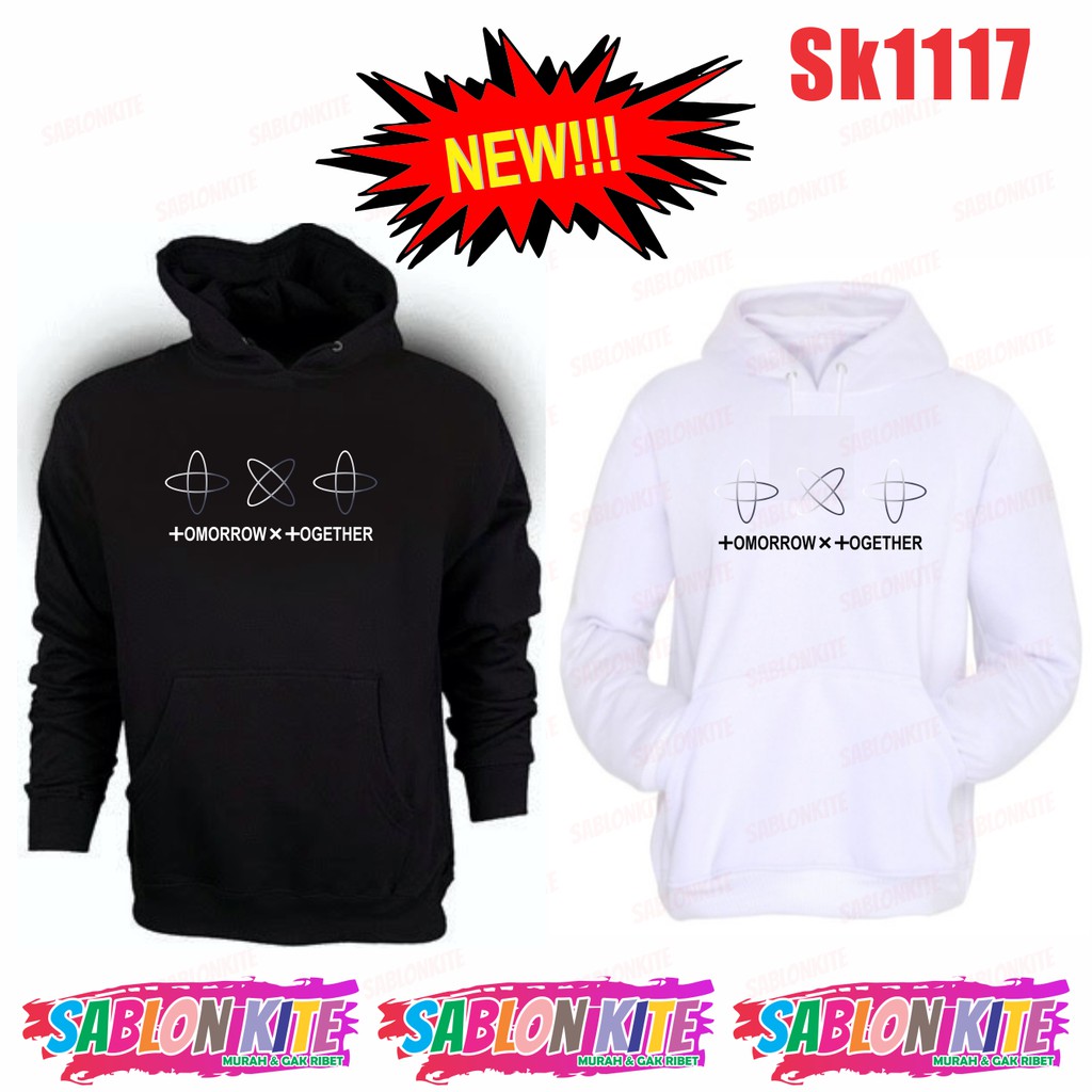 MURAH!!! HOODIE SWEATER KPOP TOMMOROW BARU SK1117 BYK WARNA