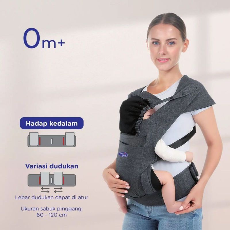 Baby Safe M-Shape Carrier BC010 - gendongan bayi m shape