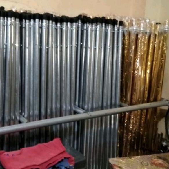 Tiang besi galvanis antena / bendera / tiang serbaguna 3M