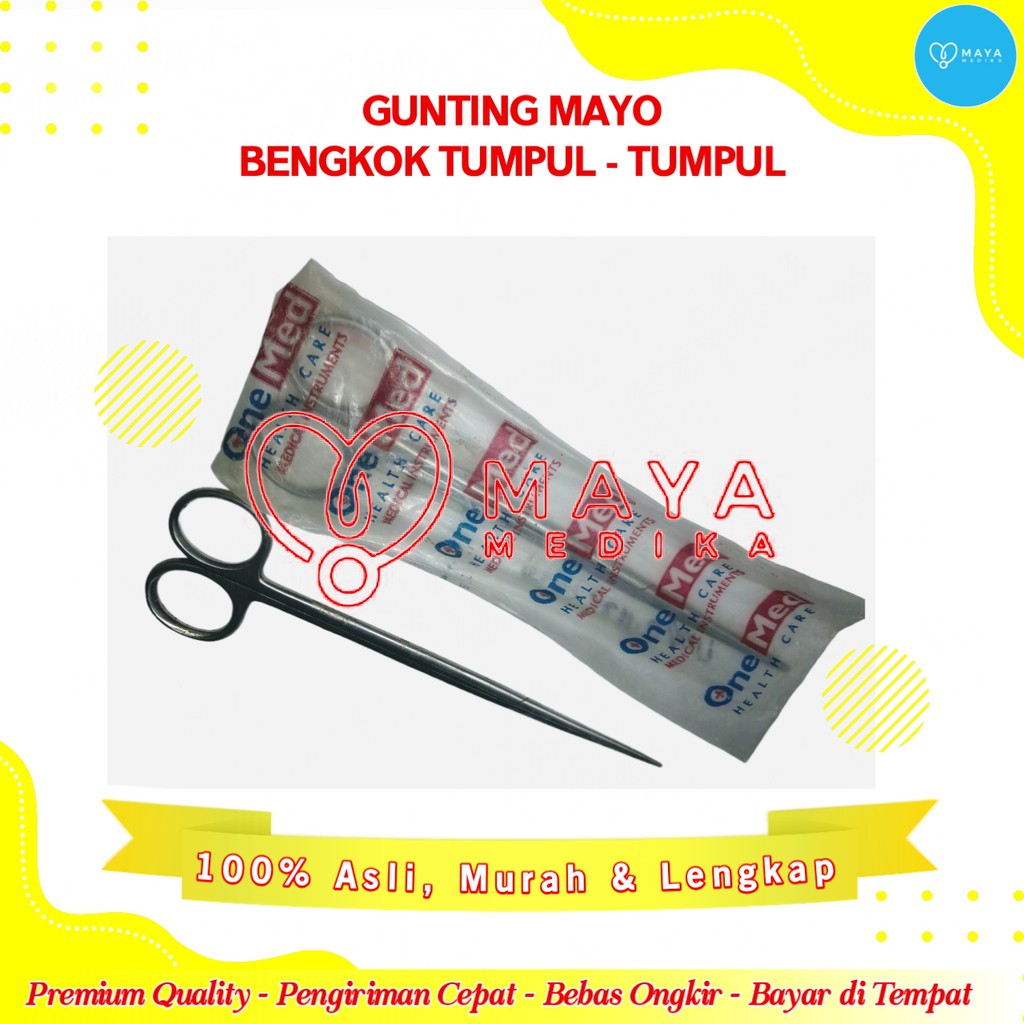

Gunting Mayo Lurus 17 cm One Med