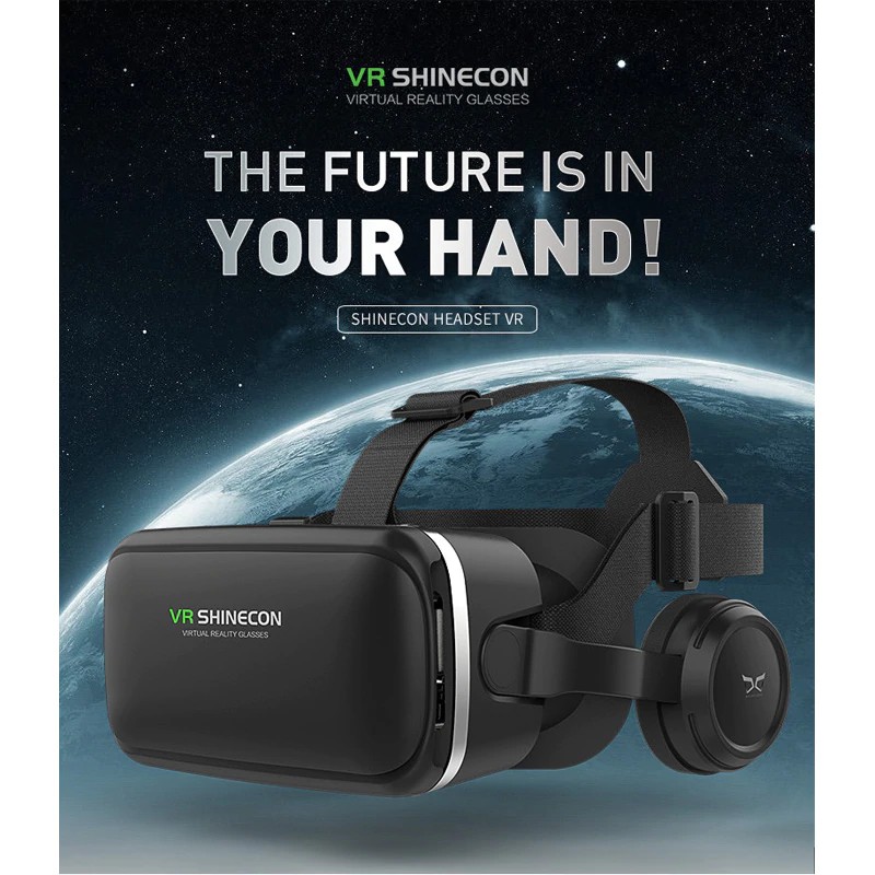 VR game HL VR/AR Glasses 3D Glasses Vritual Reality Shinecon Headset VR Glasses universal 3D Box