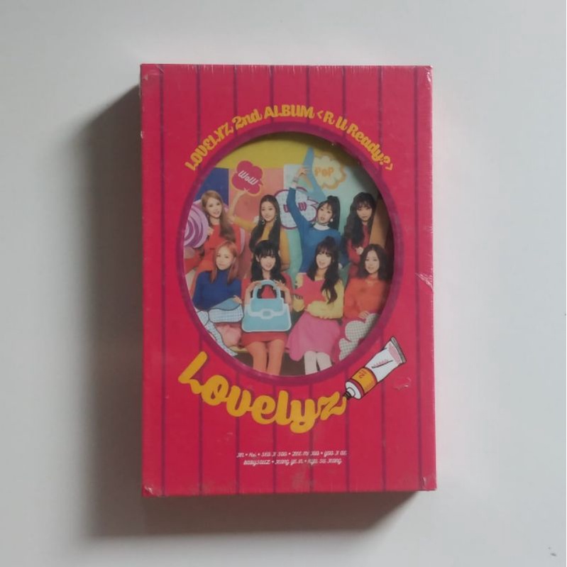 Lovelyz 2nd Album - R U Ready? SEALED NEGO
