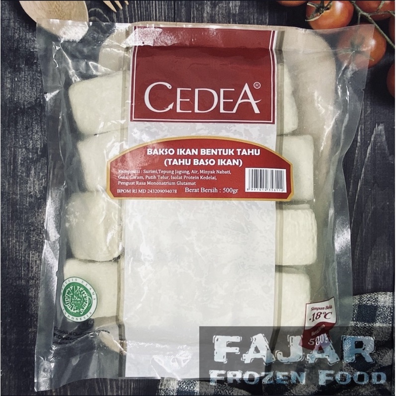 

Cedea Tahu Baso Ikan 500gr