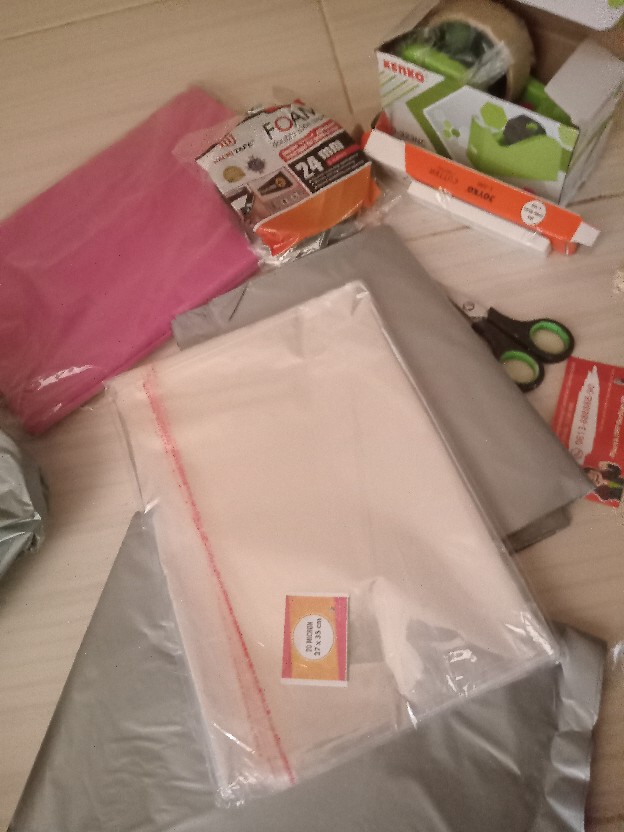 Plastik Packing 25 X 35 Cm / Plastik Hd Tanpa Plong Termurah