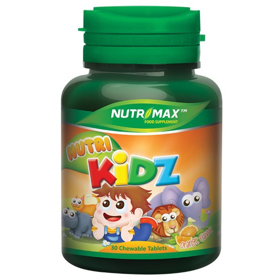 nutrimax nutri kidz 30 ( tablet kunyah )