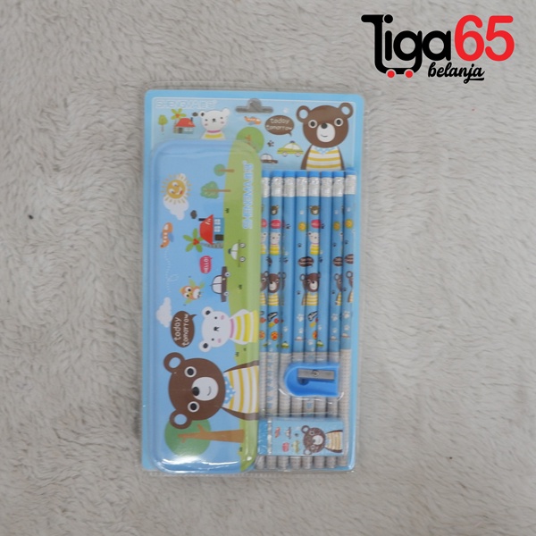 365 STATIONERY SET #40986 SM8819 Buku &amp; Alat Tulis Anak / Karakter Fancy Gambar Lucu