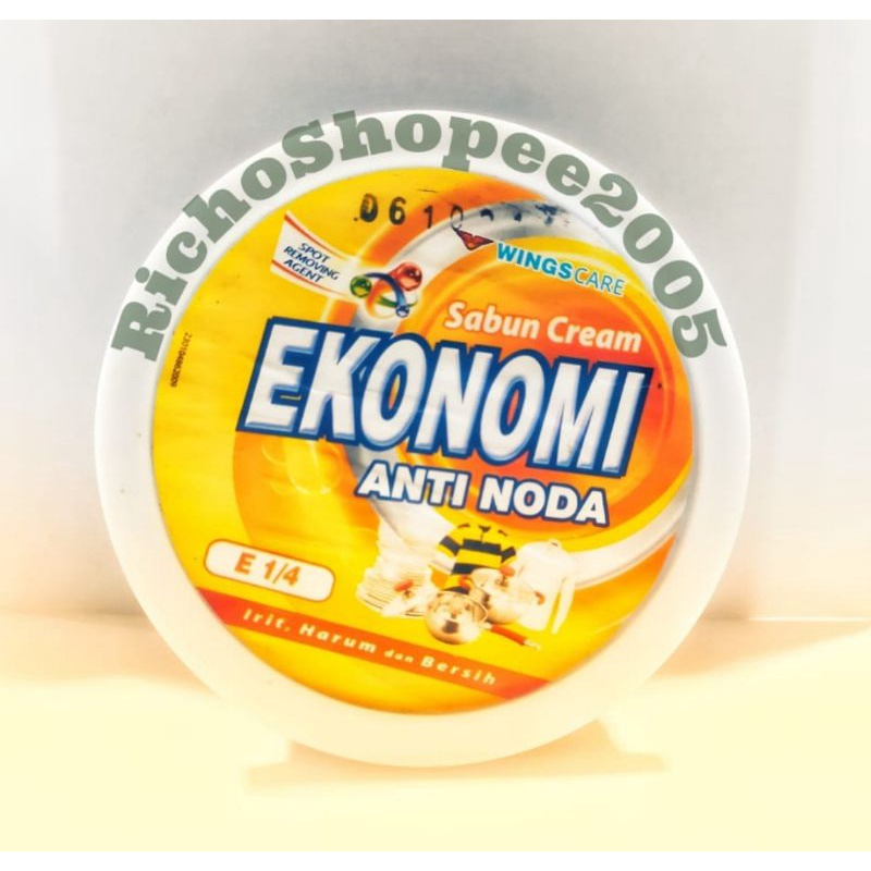 EKONOMI Sabun Cream Pot 1/4 nett 190gr