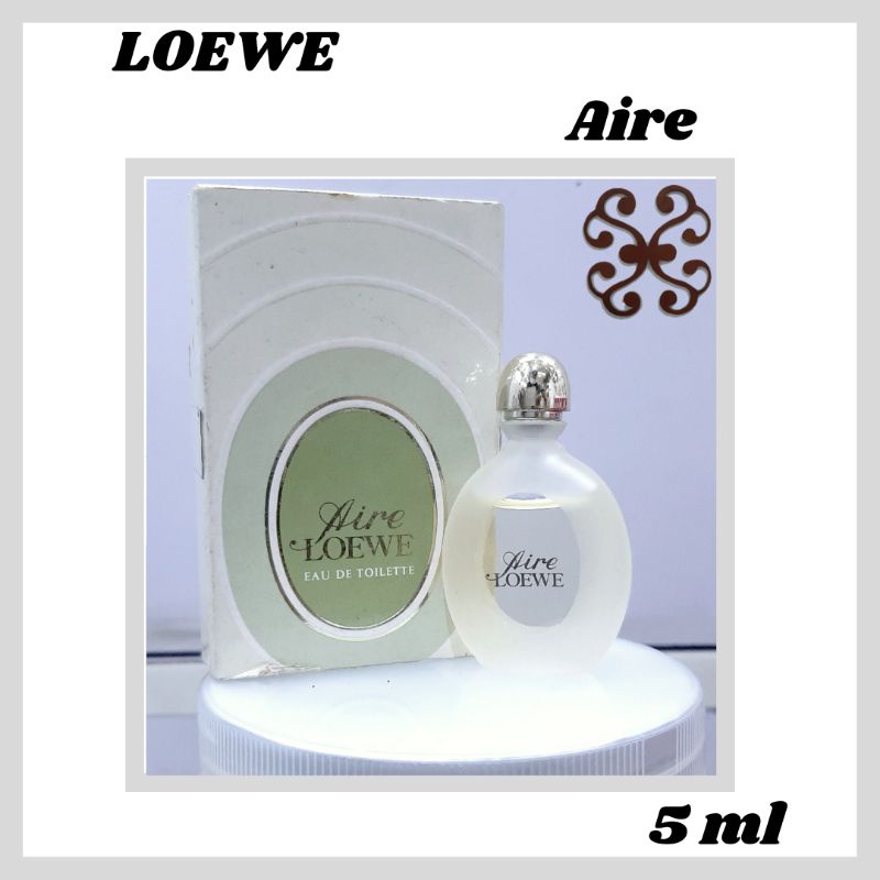 Parfum miniatur loewe aire 5ml original 100%.