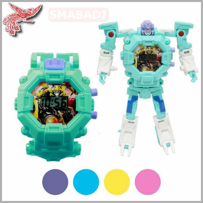 COD - Jam Tangan Sport Digital Motif Robot Transformers - 4 pilihan warna - FIN-512 C - FCO