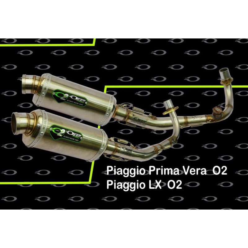 KNALPOT RACING VESPA MATIC KNALPOT PIAGGIO PRIMAVERA