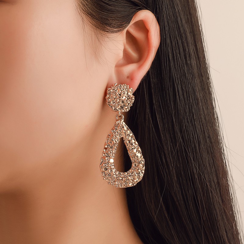 Anting Ala Korea Bentuk Tetesan Air / Anting Paduan Air Anting / Aksesoris Fashion