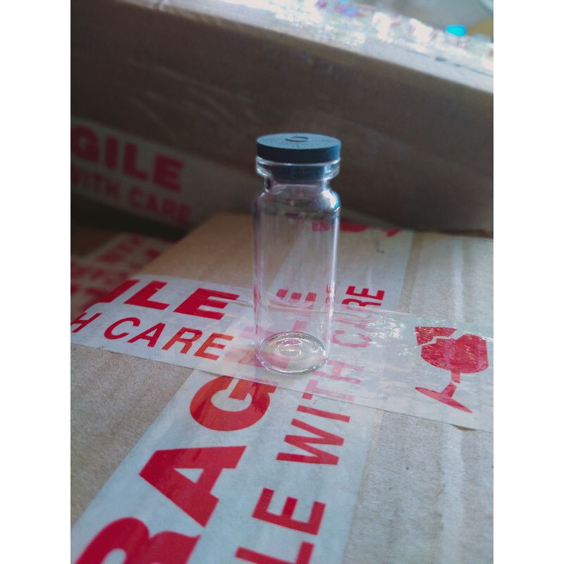 botol vial 10 ml tutup karet