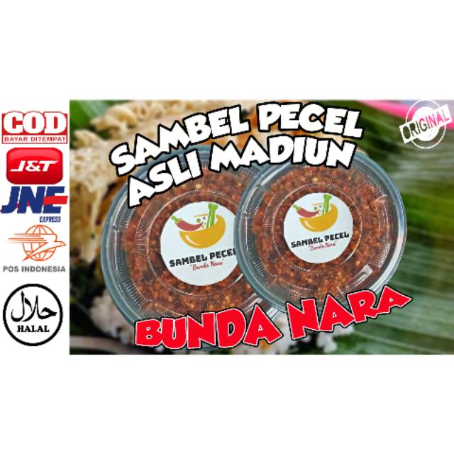 

Sambel pecel bunda nara asli madiun kemasan 250gr terima grosir
