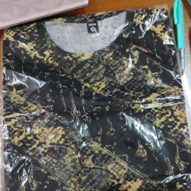 Kaos Pria Batik Tangan Pendek / Kaos Polos Bandung