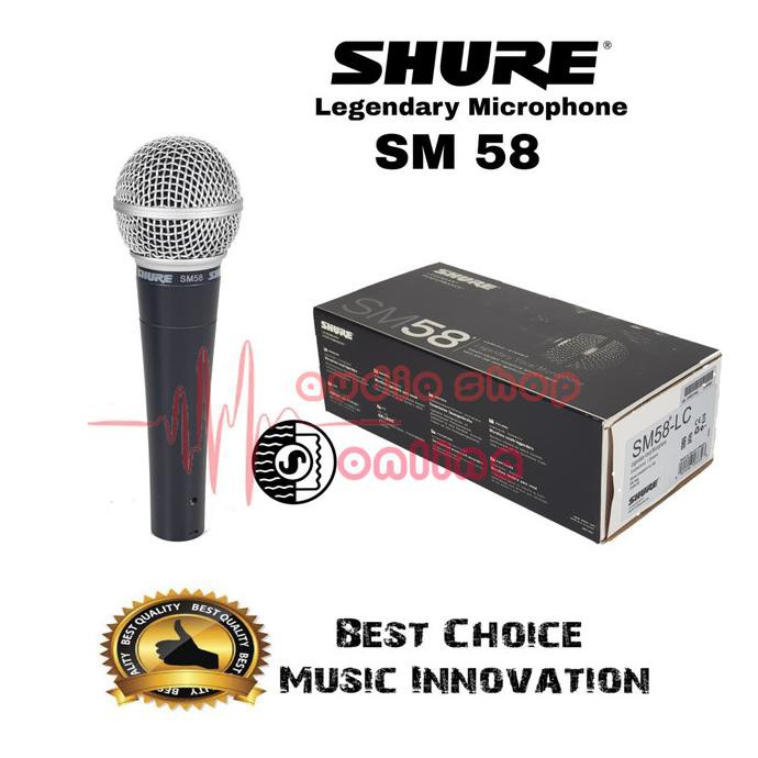 Microphone Shure SM58 Semi ORI / Mic Shure SM 58 Semi ori