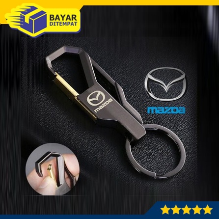 Gantungan Kunci Mobil MAZDA Bahan Alloy