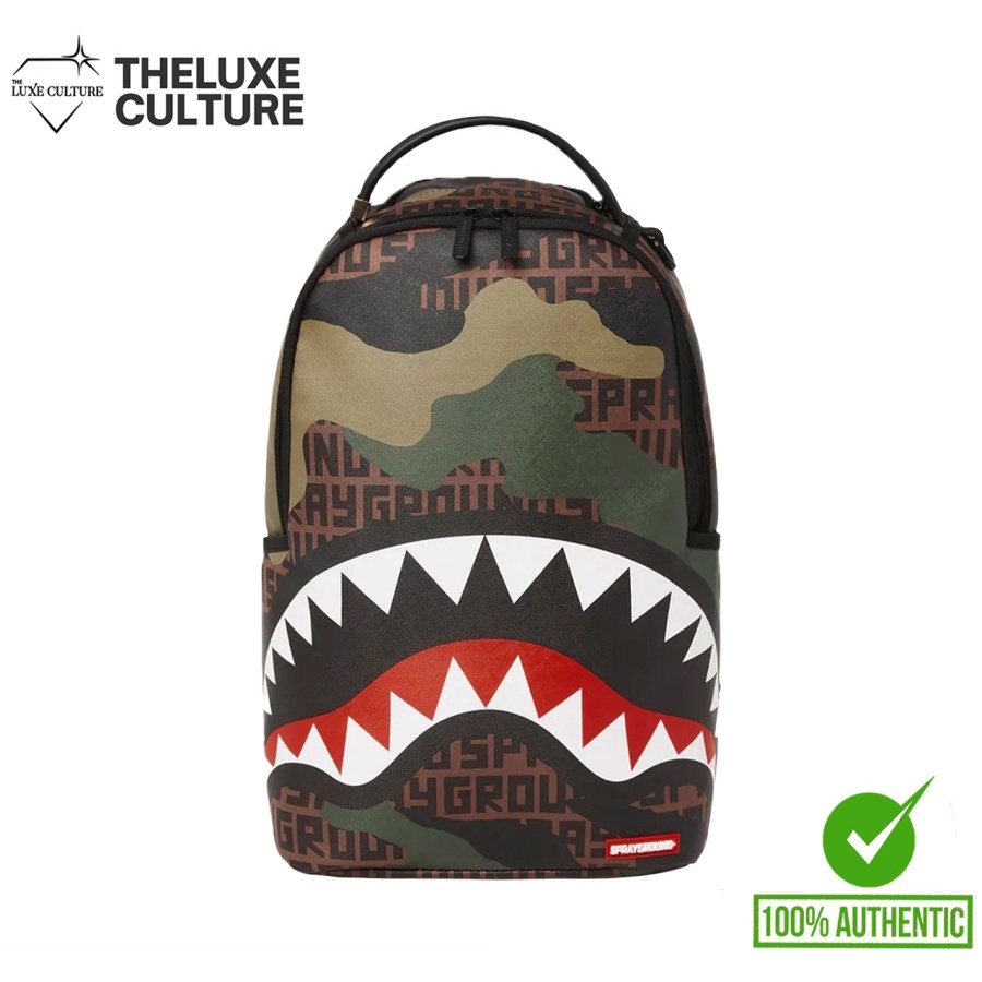 Jual Sprayground Camo Infiniti Backpack (100 authentic) Shopee Indonesia