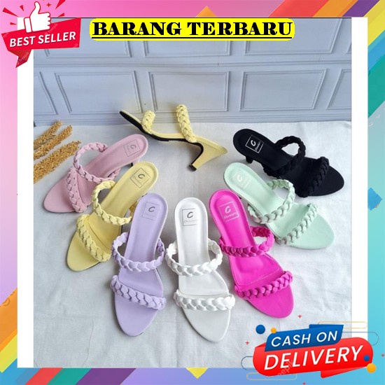 High Heels Pesta Wanita Sandal Hak Tinggi Perempuan Import Haigh Hels Hils Hills Heals Haihils Cewek