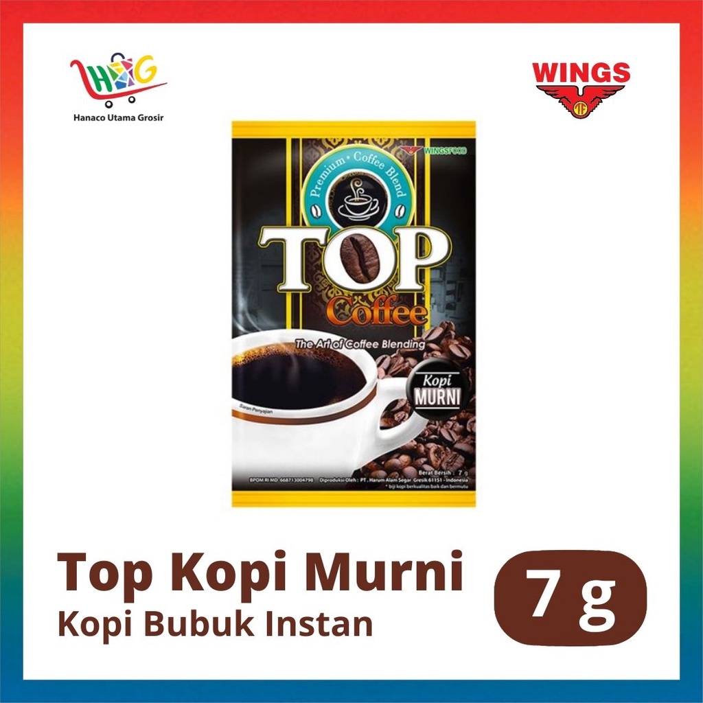 Top Coffee Murni 7 gram