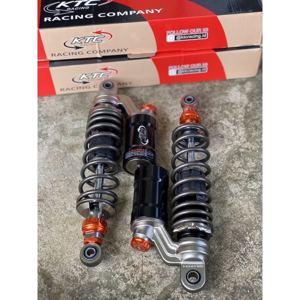 shock ktc 320mm titan kuning universal all bebek cb gl dlln