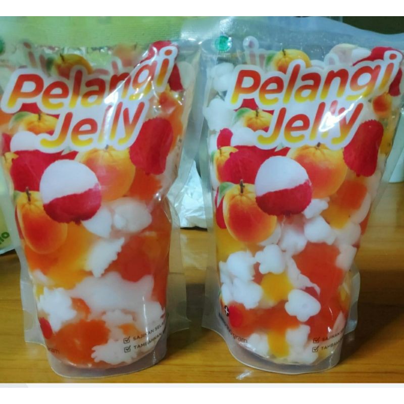 Jelly Pelangi (Campuran ES BUAH)