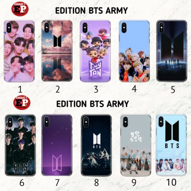 Custom Case BTS 2020 (HP IPHONE SAMSUNG OPPO REALME VIVO