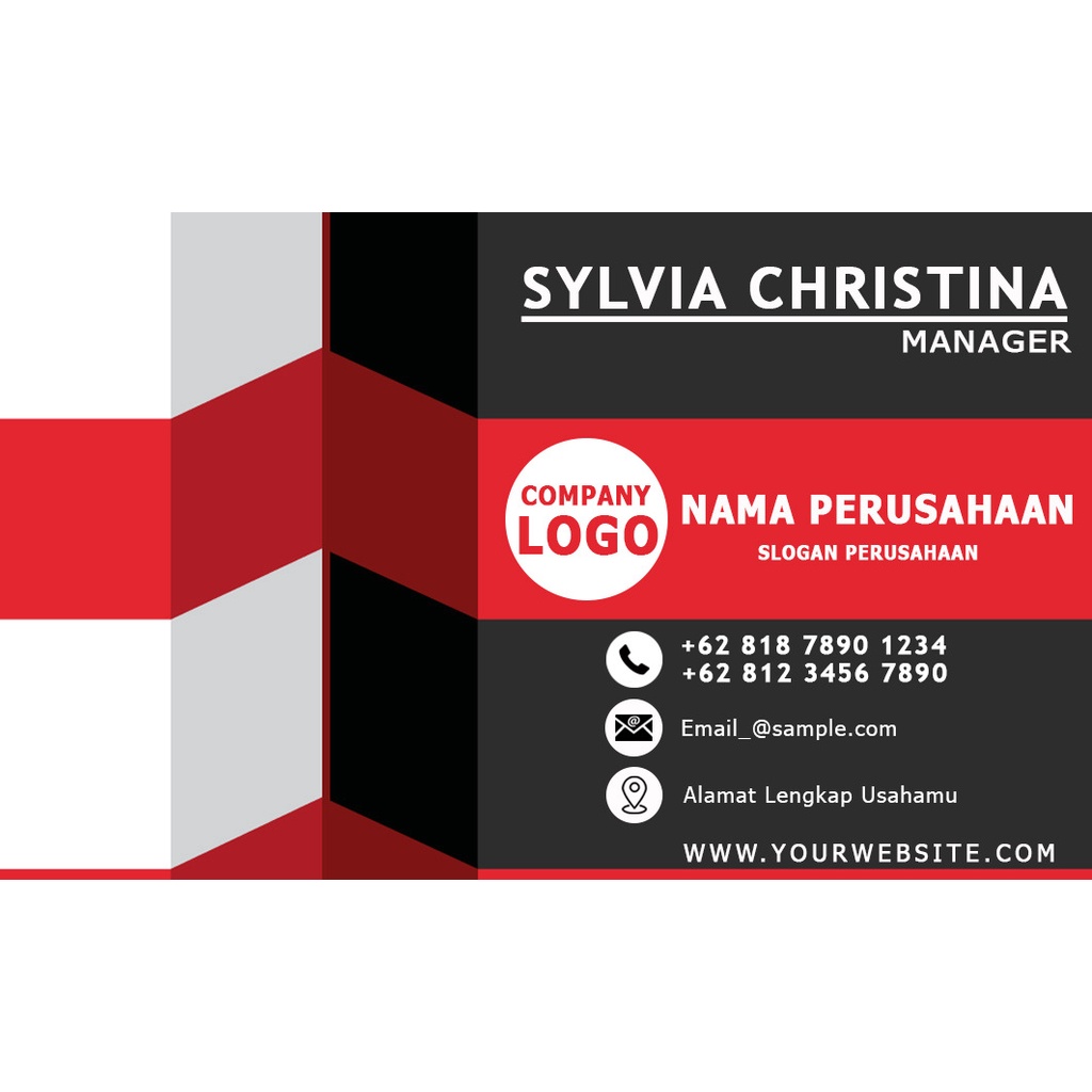 

Cetak Kartu Nama 1 sisi