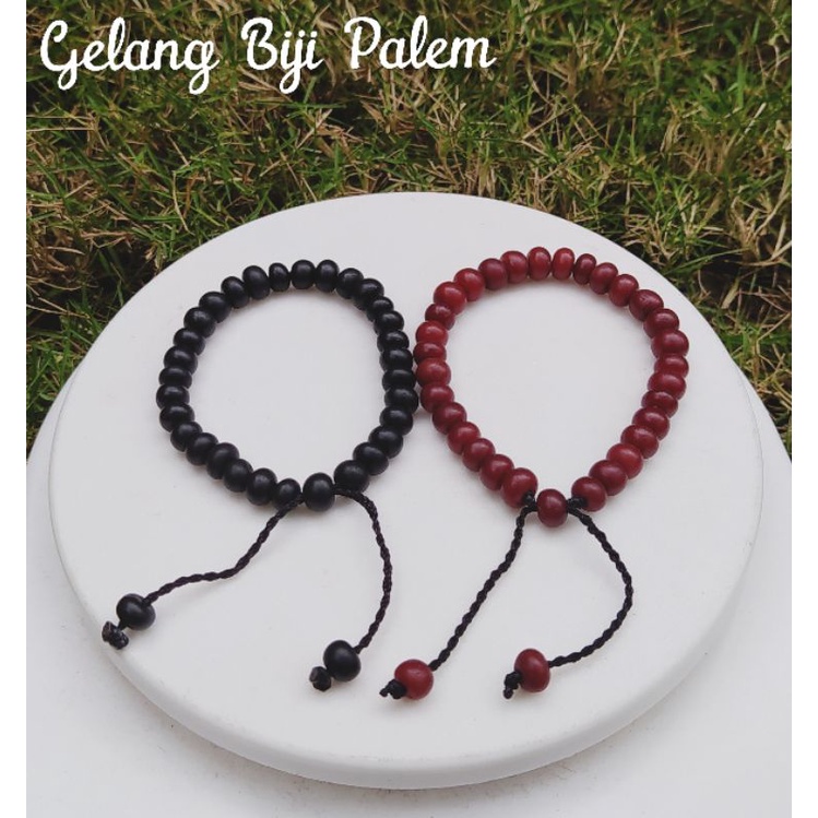 Gelang Biji Palem 6mm Original