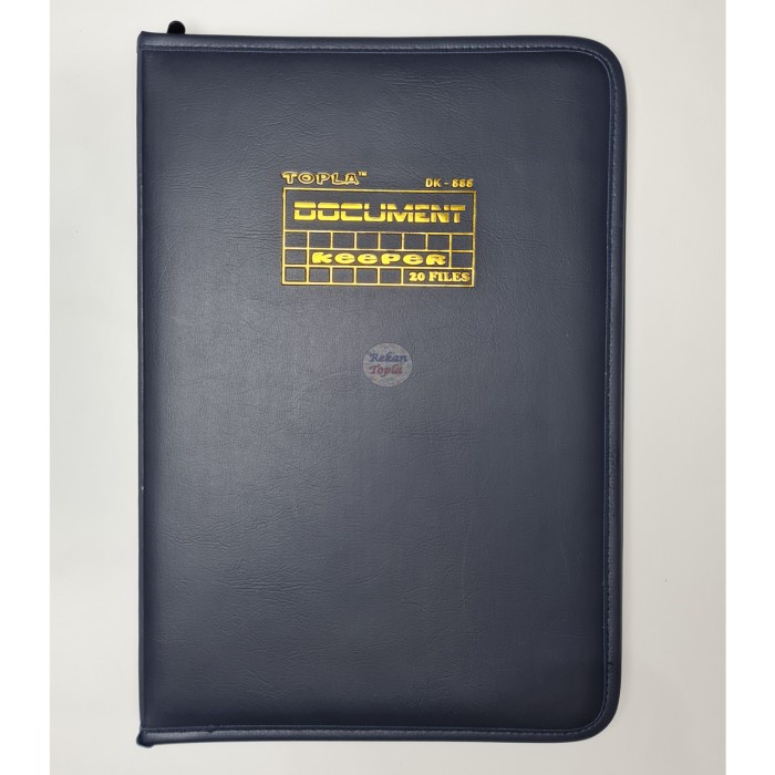 

READY Map Dokumen Ijazah Folio Isi 60 Pcs / Dokumen Keeper F4 / Anti Air - Biru SALE