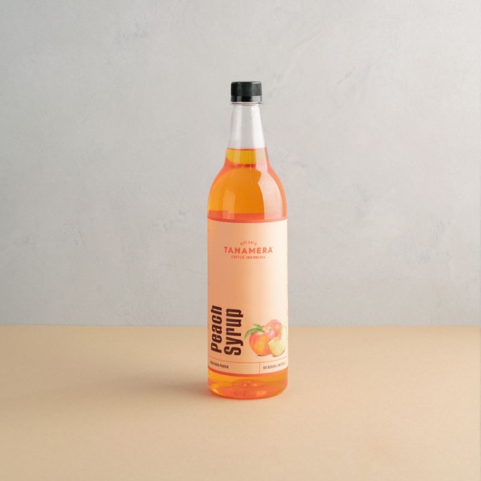 

(BISA COD) TANAMERA COFFEE - SYRUP - Peach