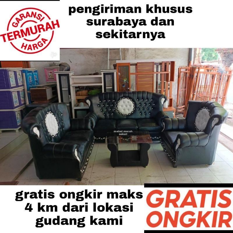 (PROMO) Sofa Jaguar Set 3 2 1 / Sofa Jaguar Murah / Sofa Jaguar Matahari