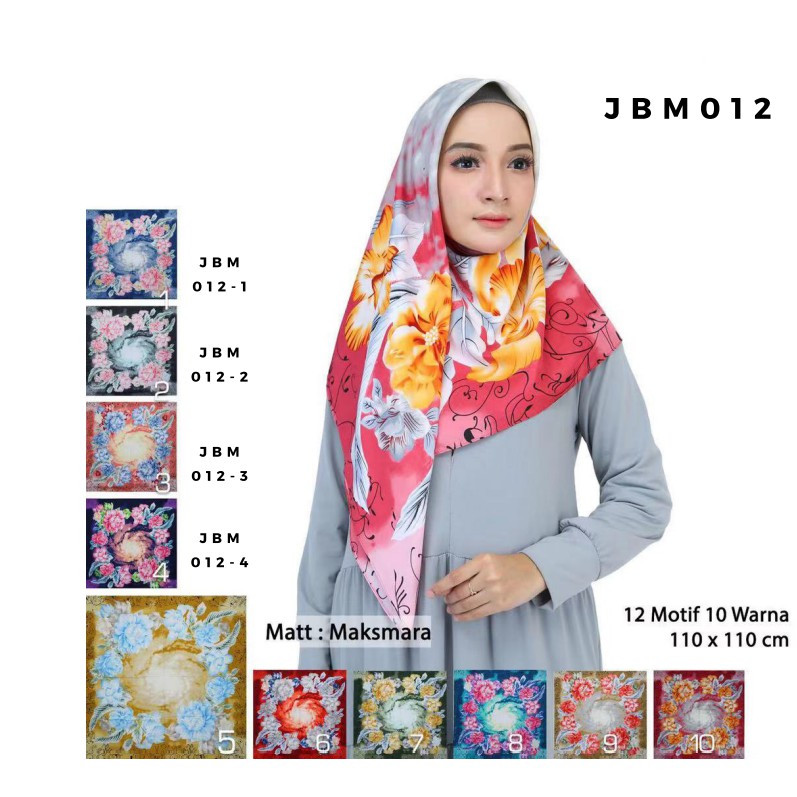 Jilbab Segitiga Mei Chen / Hijab Variasi Warna / Kode JBM012