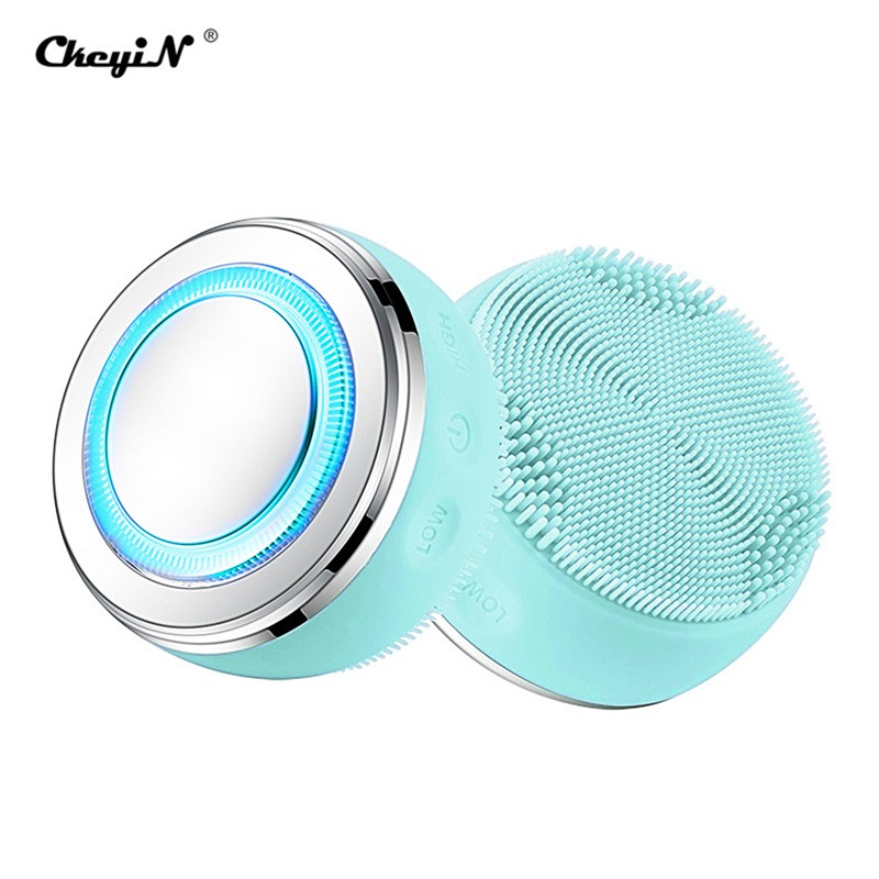 

CkeyiN Alat Pijat Wajah dengan Lampu LED untuk Peremajaan Kulit