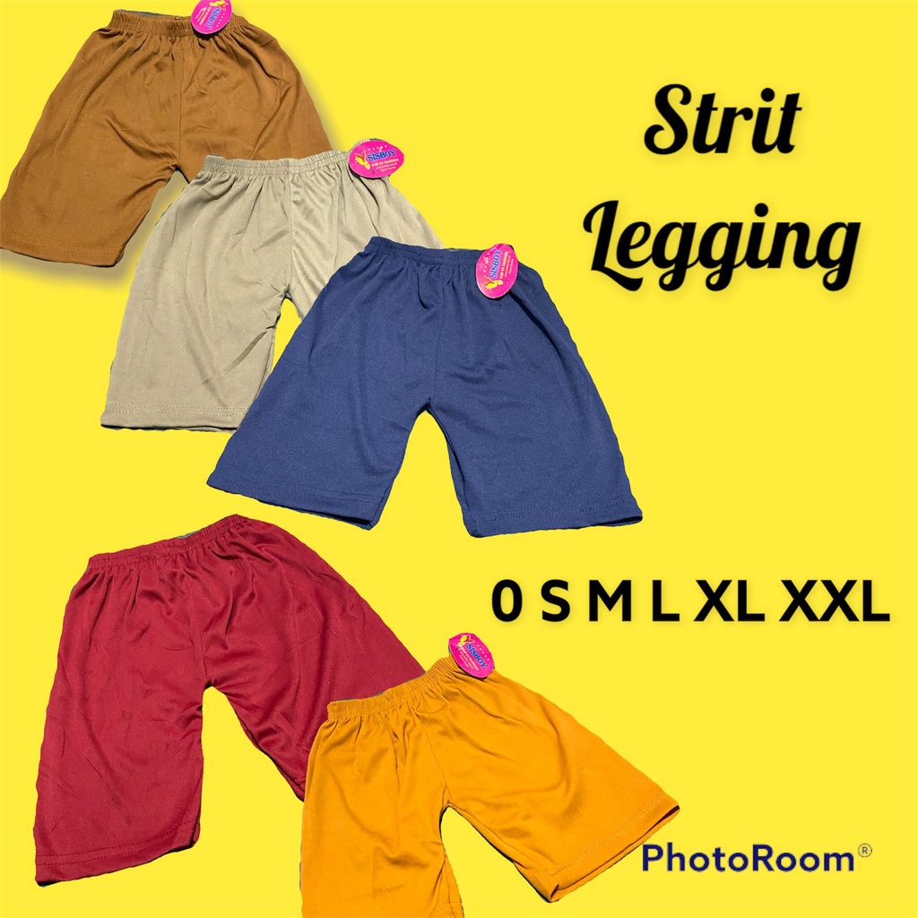 Celana Strit Anak - Legging Celana Pendek / Short Anak - Remaja - Dewasa