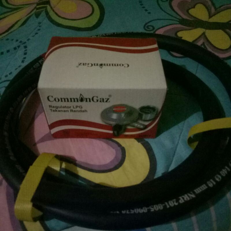Regulator CommonGas & Selang 3 Lapis