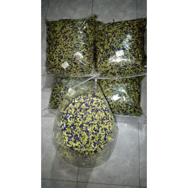

termurah bunga Telang kemasan 250grm