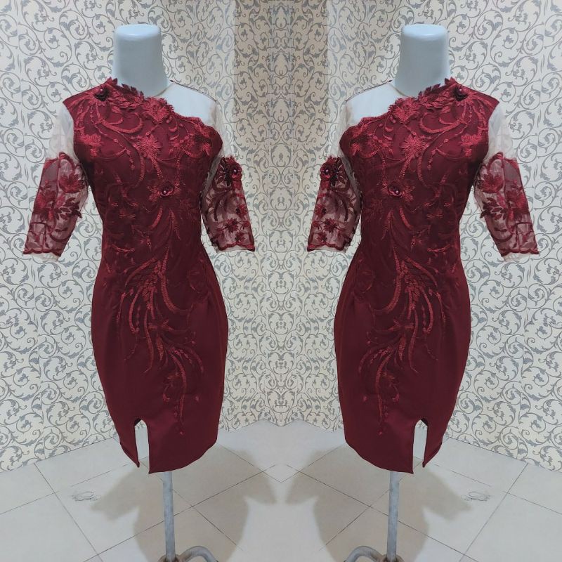 dress penyanyi/ dress span / dress scuba