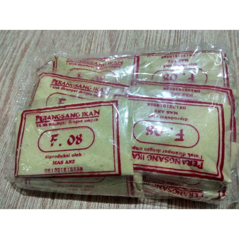 Umpan Ikan Campuran | Perangsang Ikan | F. 08