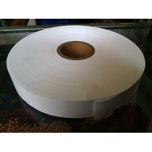 

Pita Laundry roll kain kertas 1 inch 25 mm penanda marker 200 m dipakai menggunakan tag gun