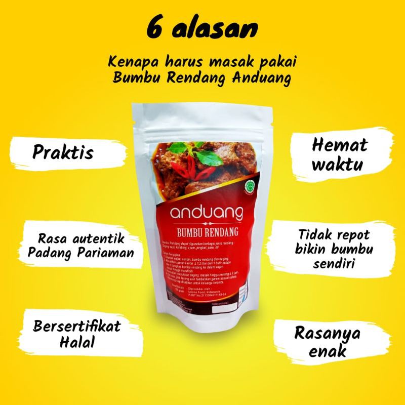 

Bumbu Rendang Anduang