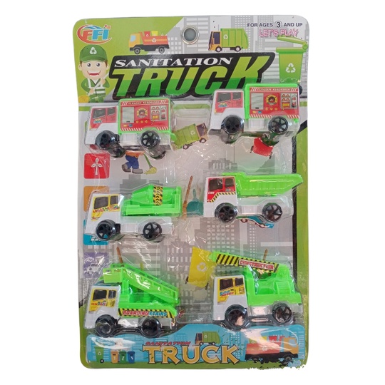 MAINAN MOBIL TRUK SET / Truk Molen / Truk Mixer