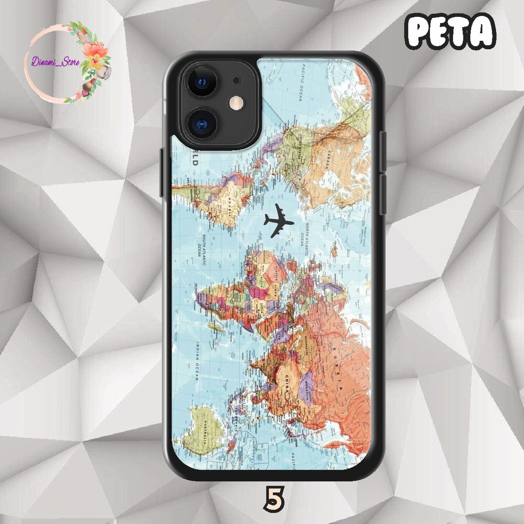 Hardcase 2D glossy PETA OPPO VIVO SAMSUNG XIAOMI REALME IPHONE ALL TYPE DST2008