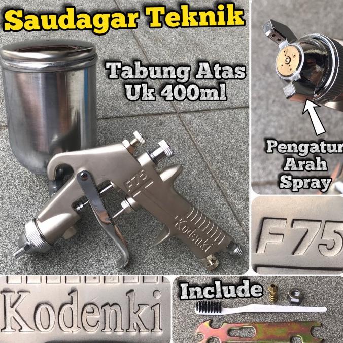 Spray Gun Kodenki F 75 Alat Semprot Cat Kodenki F75 Termurah