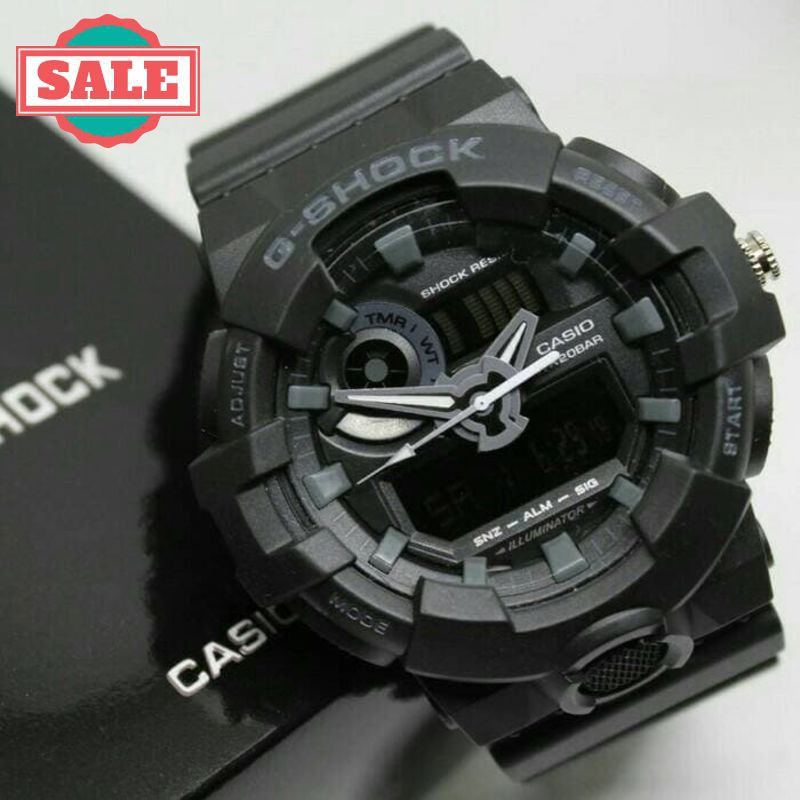 Promo G SHOCK ga 700 black